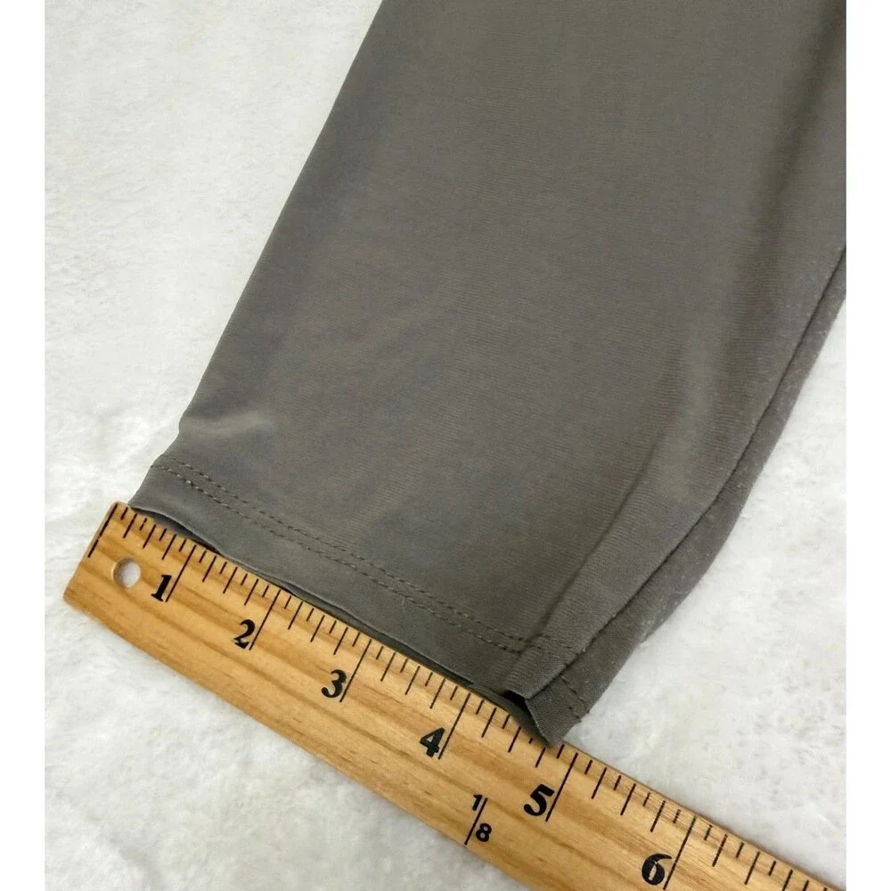 Pineapple Paris Taupe Cowl Neck Sleeveless Jumpsuit Pockets Sz 44 Made in Italy